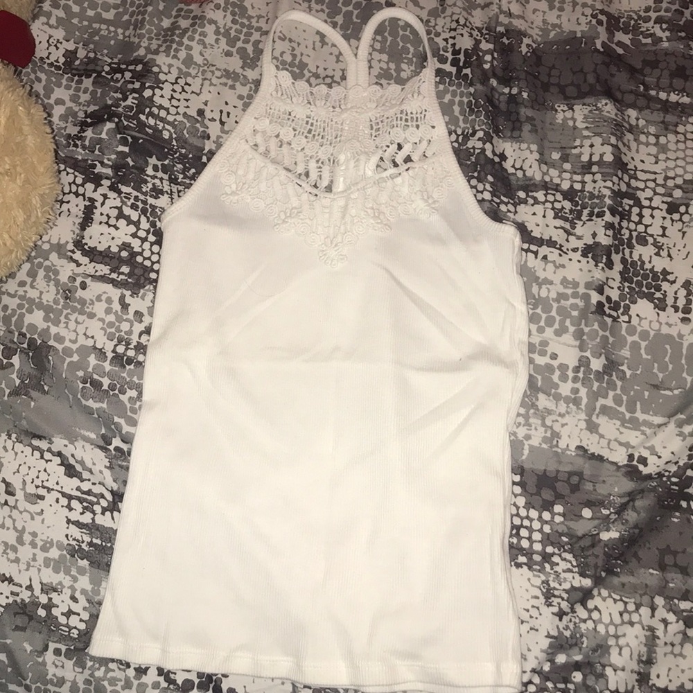 White tank top